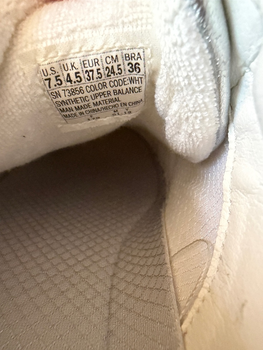 Skechers Iridescent Glitter Low-Top Sneakers - White - Picture 6 of 7